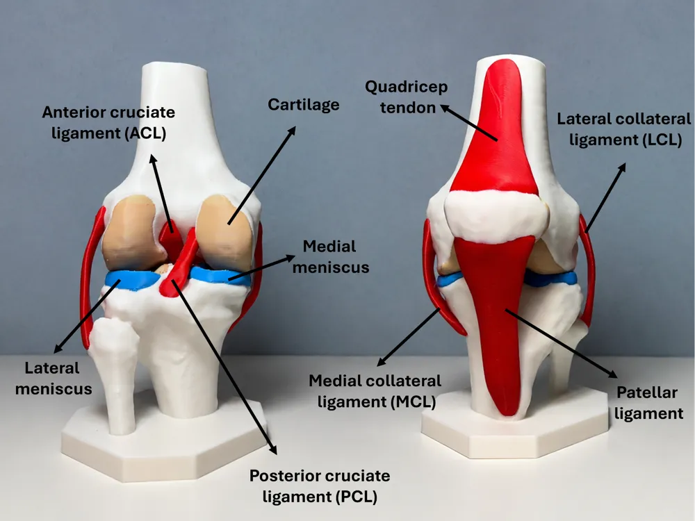 고정밀 해부학적 무릎 관절 (CT 스캔)
